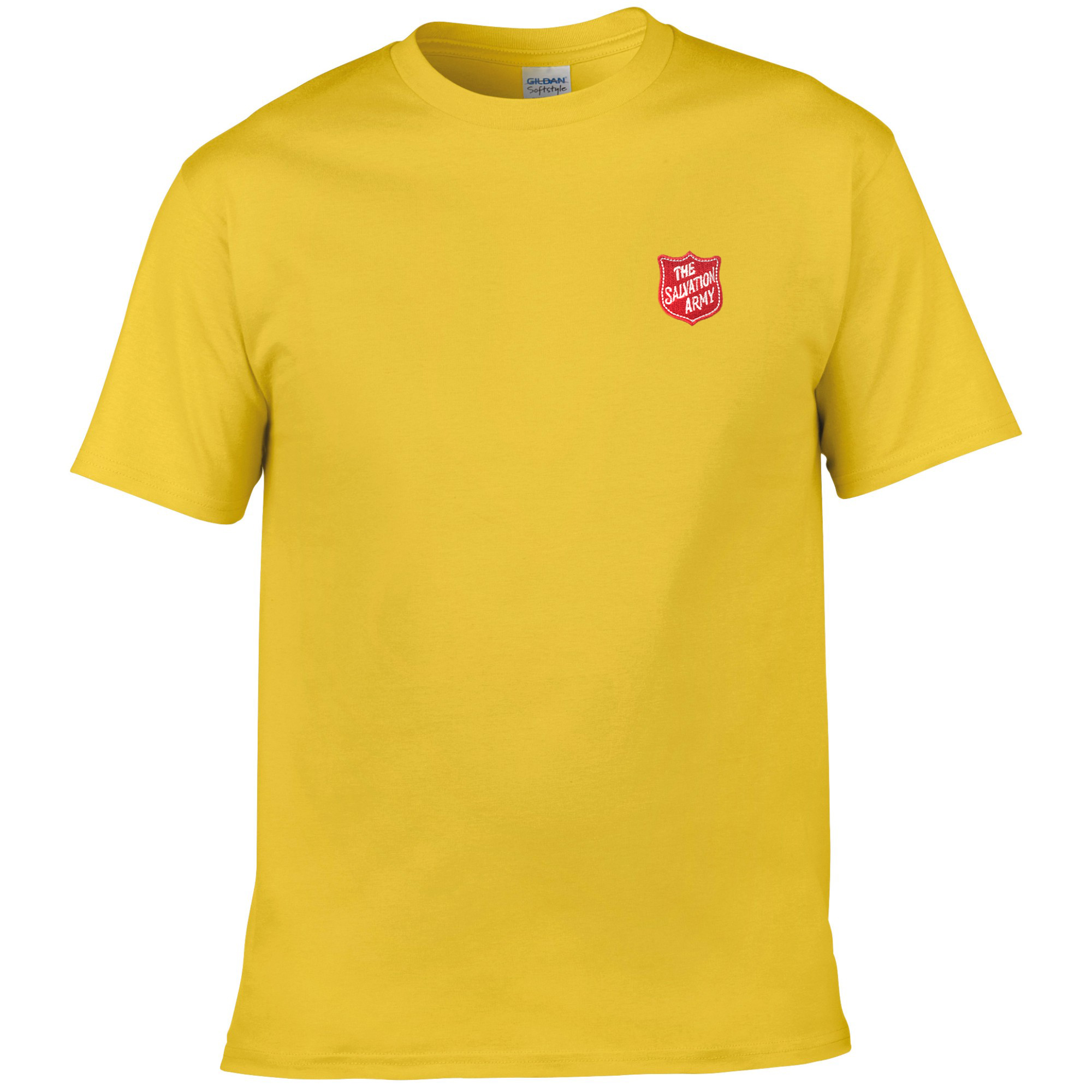 Essentials T Shirt - Yellow with Shield